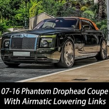 For Rolls Royce Phantom Drophead Coupe Suspension Lowering Links Kit Module Rods