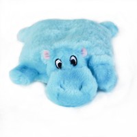 Zippypaws Squeakie Pad No Stuffing Plush Dog Toy, Hippo , New, Free Shipping on sale Zippypaws Squeakie Pad No Stuffing Plush Dog Toy, Hippo , New, Free Shipping on sale