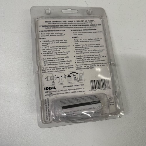 Ideal Security Funk-Extremtemperaturalarm, Warnsystem (SK627) - Bild 2 von 5