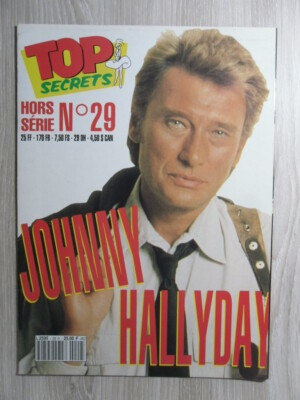Top Secrets Fuera de La Series N º 29 Johnny Hallyday Sylvie Vartan Maïwenn