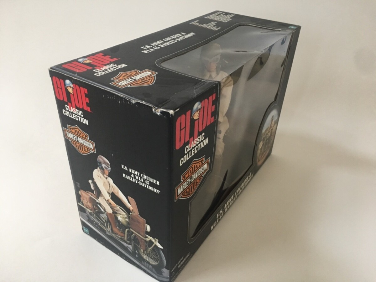 GI Joe U.S. MP with Harley Davidson Motrorcycle Classic Collection