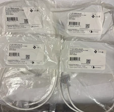 4 New Siemon S110P4-A4-03 White Cat5E 4PR S110 Cords 3FT Lot
