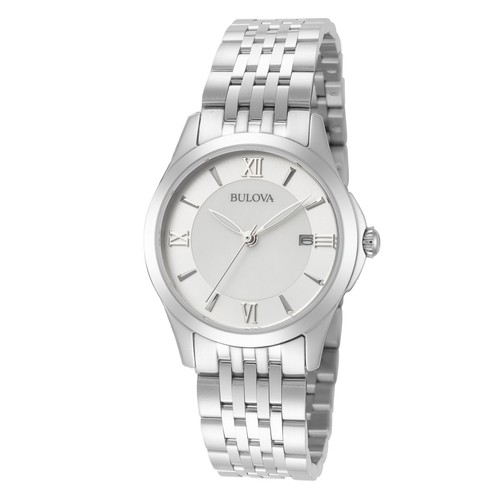 Bulova Women's Classic 42mm Quartz Watch 96M151 - 第 1/3 張圖片
