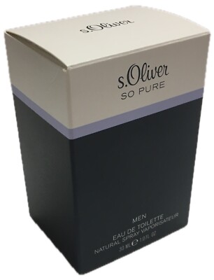 S. Oliver So Pure Eau De Toilette Natural Spray 30ml