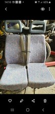 2 seater camper van seats inc belts and bolts crew cab mini bus motox kids ldv