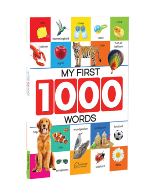 My First 1000 Words: Early Learning Picture Book To Learn Alphabet, Numbers...