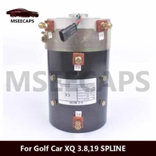 5.0 Hp 48 Volt Dc Electric Motor For Golf Car XQ 3.8,19 SPLINE 5.0 HP W/SENSOR