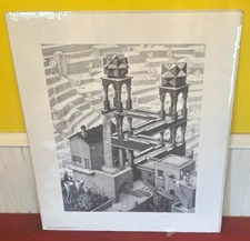 Waterfall by M.C. Escher Fantasy Surrealism Art Print 22 x 25.75 Copyright 1995