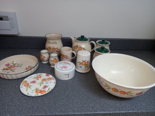 CLOVERLEAF PEACHES & CREAM TABLEWARE - AVAILABLE INDIVIDUALLY  - Picture 1 of 56