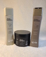 True Keratin Super+SLEEK Deep Conditioning Mask Plus Shampoo & Conditioner SET