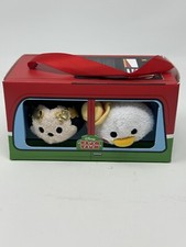 NEW Disney Store Mickey Mouse and Donald ''Tsum Tsum'' Plush Italy Set - 3 1/2''