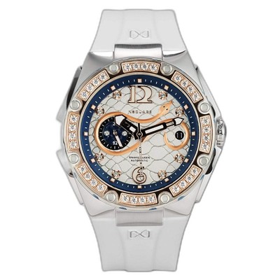 NSQUARE Snake Queen 39mm Automatic N48.3 Rose Gold White