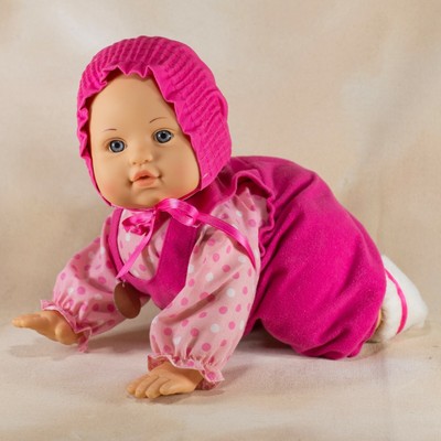 crawling talking baby doll