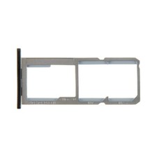 SIM Micro SD Card Tray Dual for Motorola Moto G6 Play Black