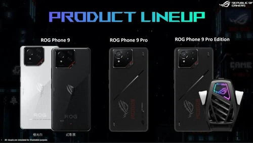Asus ROG Phone 9 5G 6.78 LTPO 185Hz 256 512GB SD8Elite 50MP 5800mAh By FedEx