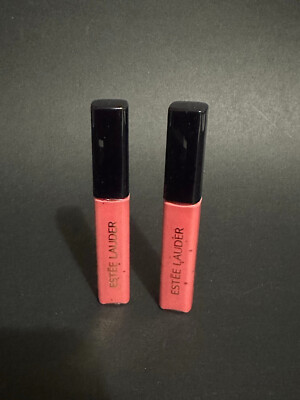 Estee Lauder lot x2 Pure Color Envy Lip Gloss ECCENTRIC travel