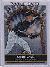 CHRIS SALE ROOKIE CARD 2011 Topps Finest CHICAGO WHITE SOX Baseball MLB RC. rookie card picture