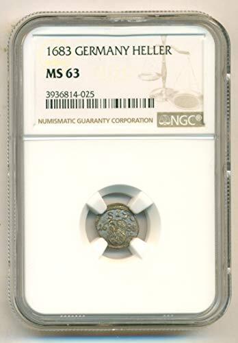 Germany States Nurnberg 1683 Heller Uniface MS63 NGC