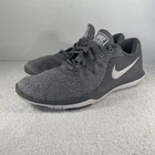Chaussures d'entraînement Nike Flex Supreme TR6 femme taille 8 gris course athlétique 909014 019