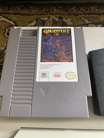 Gauntlet II (Nintendo Entertainment System, NES 1990) Cart & Sleeve.  Tested