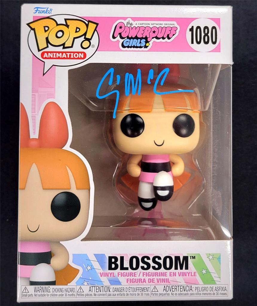 Craig McCracken signed Blossom Funko Pop Powerpuff Girls autograph