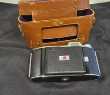 Classic KODAK TOURIST CAMERA w/KODET LENS f12.5 Leather Case