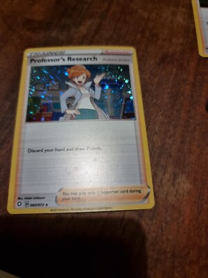 Pokemon Shining Fates - Professors Research 060/072 (Cosmic Holo)