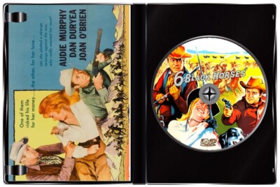 Six Black Horses 1961 Audie Murphy, Dan Duryea, Joan O'Brien | eBay