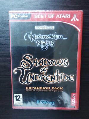 PC CD Rom Spiel - Neverwinter Nights - Shadows of Undrentide (Erweiterungspaket)