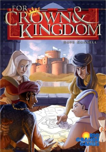 For Crown and Kingdom Board Game by Rio Grande Games NEW