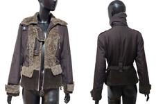 CHRISTIAN DIOR Brown puffer Jacket SizeUSA 10 ,in very good condition