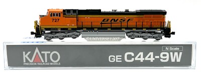 N Scale Kato 176-3509 GE C44-9W Dash-9 BNSF #727 Swoosh N Scale Kato 176-3509 GE C44-9W Dash-9 BNSF #727 Swoosh