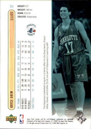 2001-02 Upper Deck 🏀 YOU PICK #2 - #437 🏀 NBA Cards SP RC Base Commons Stars - Photo 156 sur 238