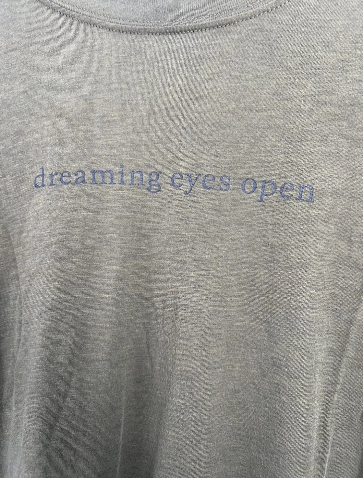 "Dreaming Eyes Open" Slim Tee Silk Jersey (Army Green) grail - Image 3 of 4