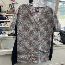 Divine Scrubs by JDM womans scrubs top shirt size xl
