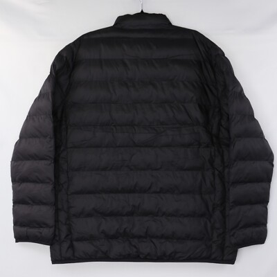 Callaway Golf Puffer Jacket Mens Quilted Full Zip Pockets Caviar