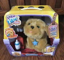 Little Live Pets SNUGGLES My Dream Puppy Interactive Toy Brand New