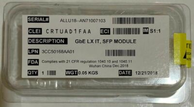 SFP Modul 1000Base-LX ODU-MPT-HC 3CC50168AA01 Optischer Transceiver 1.25Gbps