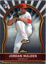 2011 Finest #88 Jordan Walden RC Los Angeles Angels