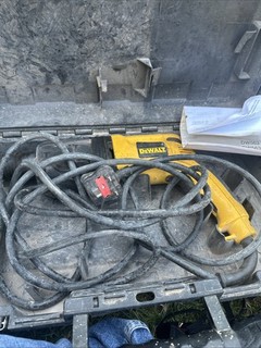 Dewalt DW566L SDS Hammer Drill 110V with Case 240V Corded