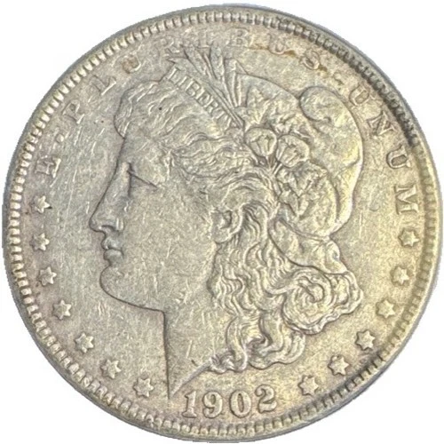 1902 Morgan $1 ✔ 90% Silver ✔ Very Fine (VF) Condition