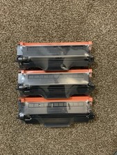 TN-760 Toner Cartridge 3 Pack Black for Brother Printers