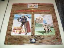 BEND OF THE RIVER and THE FAR COUNTRY 2-Laserdisc LD SET DOUBLE FEATURE NEW 