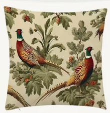 Pillow Cover  William Morris 2  PHEASANTS  DO...