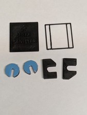 Yashica 44A and LM 35mm Conversion Kit Sprocket Shot Adapter 127 To 35mm 6pc Kit