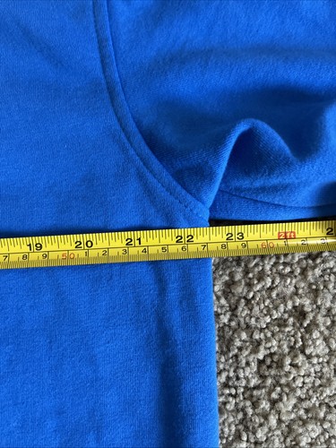 FALLOUT - VAULT 76 Hoodie Mens M Medium Blue Full Zip Fleece Bethesda Swag - Picture 6 of 13