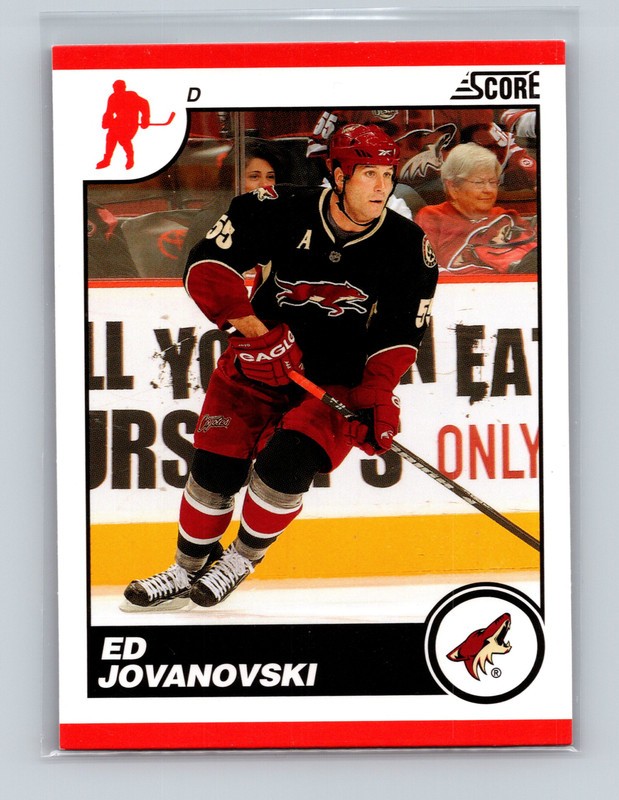 #378 Ed Jovanovski, Phoenix Coyotes 2010-11 Score Base