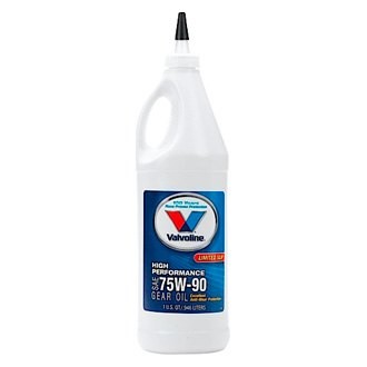Valvoline SAE 75W-90 High Performance Gear Oil, 1 Quart x 12