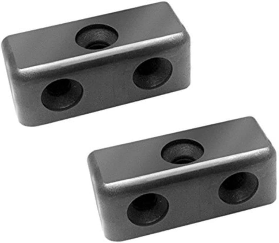 BH03417 (50 Pcs) Black Modesty Wood & Furniture Jointing Block Connector - Pack