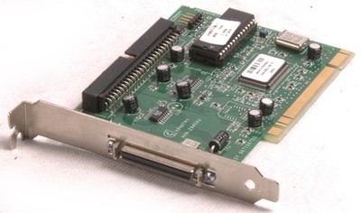 SCSI Controller Adaptec AHA-2940AU 1x 68 pin Ext, 1x 50 pin Int 967107-